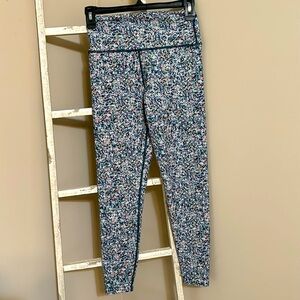 SAGE Collective Athletic Leggings | Floral Pattern